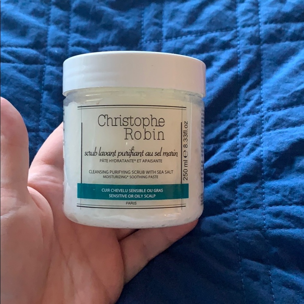 Brand new Christophe Robin scalp scrub!